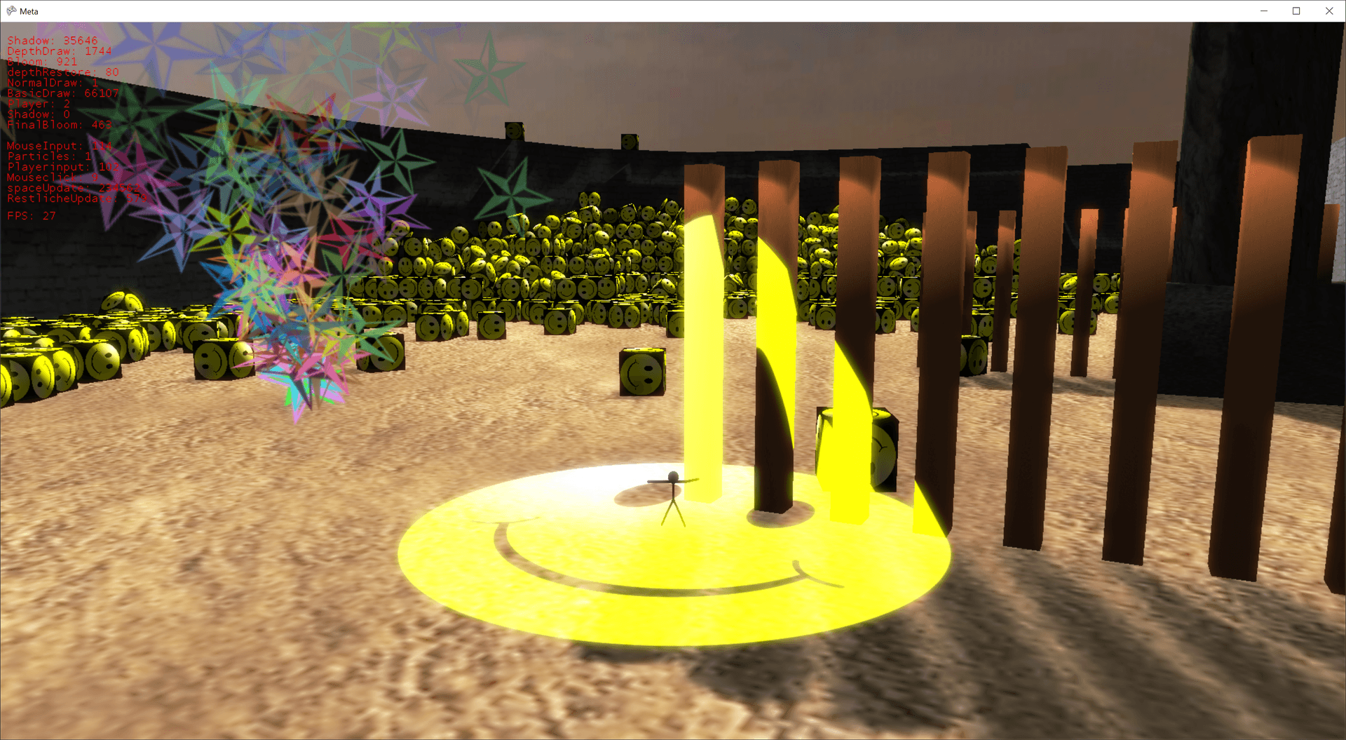 Meta-game - Custom 3D Game Engine screenshot 1